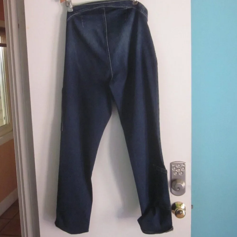 Tommy Hilfiger Adaptive (Wheelchair) Jeans Size 12 Straight Leg Velcr0 Fasteners
